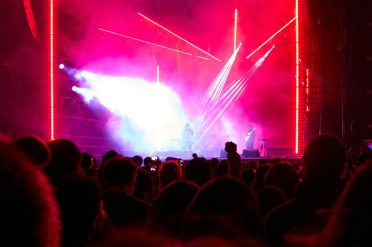 Ljud- och ljussystem för fest