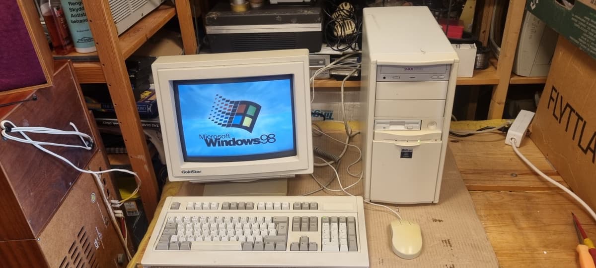 Vintage datorpaket