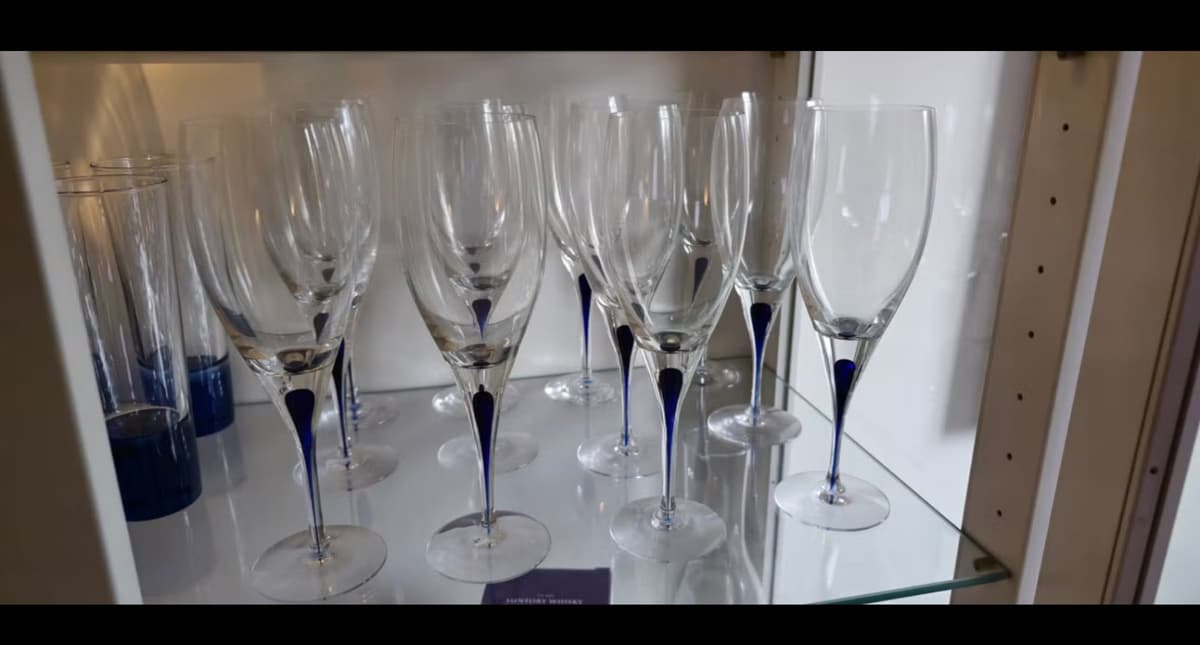 Orrefors Intermezzo vinglas 32cl + Karaff - Oanvända