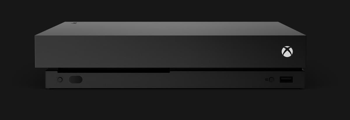 Microsoft Xbox One X 4 i. 1TB spelkonsol svart